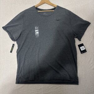 Men's Nike XXL Brand New Drifit Tshirt With Tags Grey 194